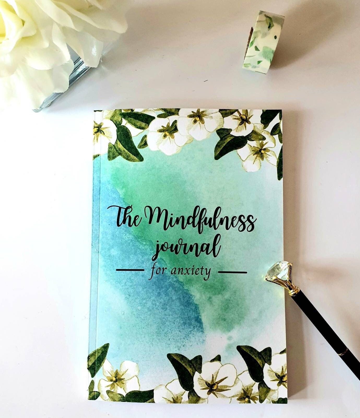The mindfulness journal for anxiety: write in anxiety journal, daily …