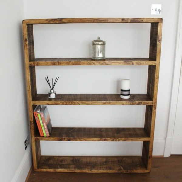 Rustic Oak Shelves Etsy UK