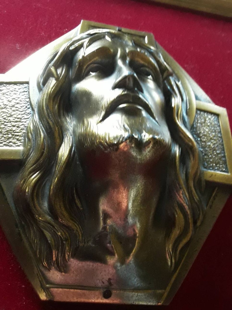 Jesus Passion of Christ Statue a Mounted Sculpture by Louis Etsy