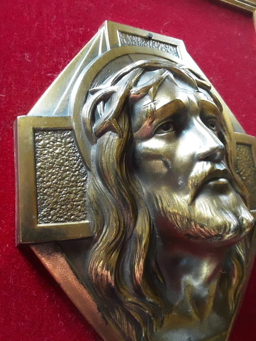 Jesus Passion of Christ Statue a Mounted Sculpture by Louis Etsy