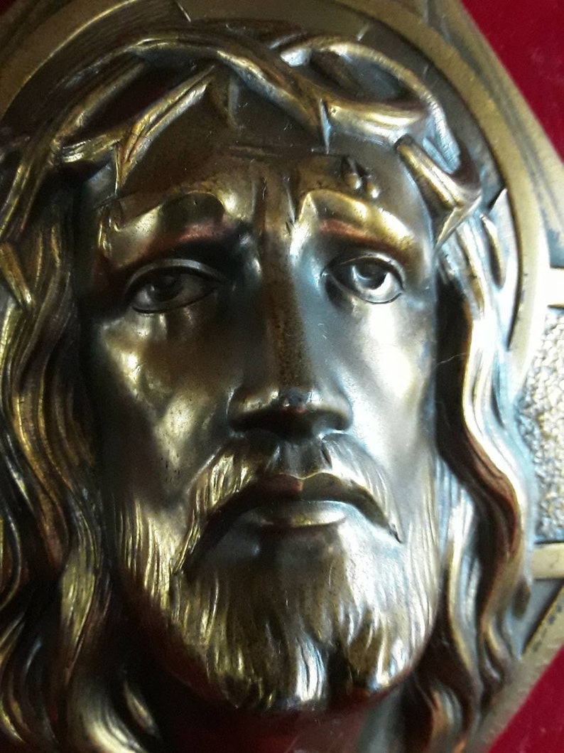 Jesus Passion of Christ Statue a Mounted Sculpture by Louis Etsy