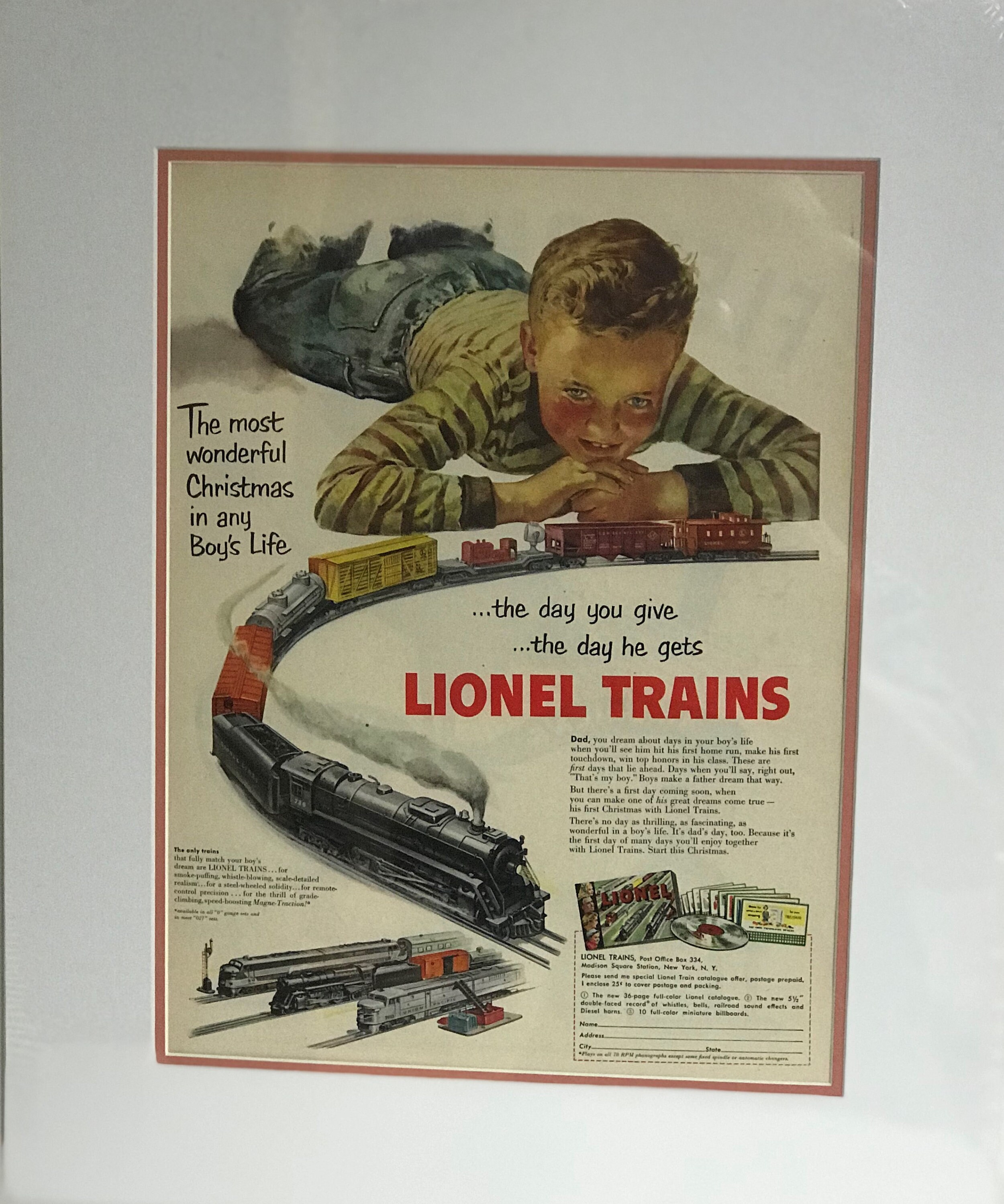 Vintage Ad About Lionel Trains Etsy
