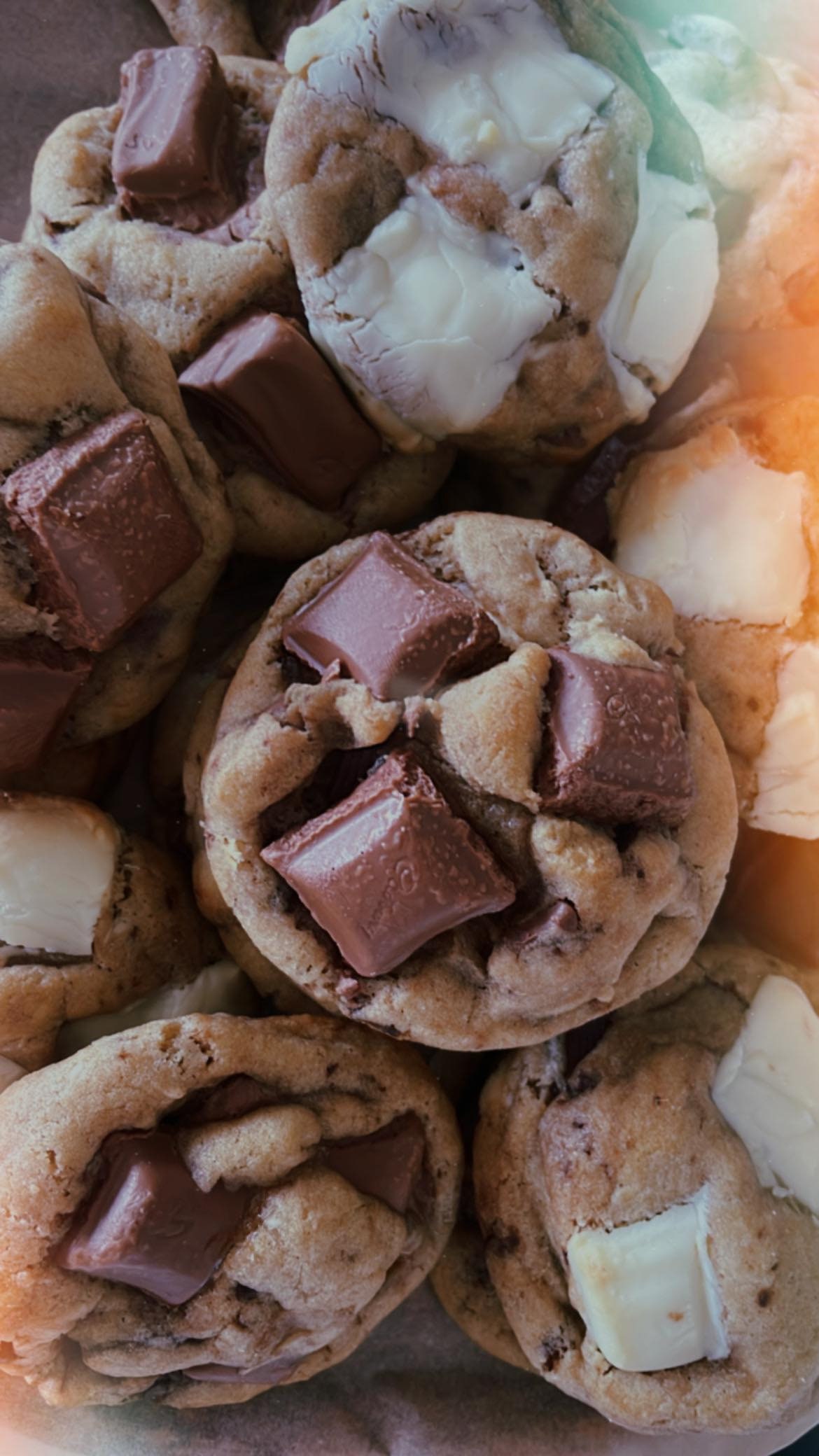 Box of 9 Cookies // Dairy Milk Galaxy Galaxy Caramel Etsy UK