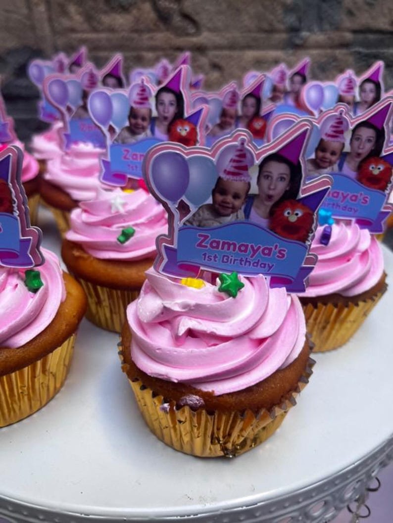 Ms. Rachel 1st Birthday Cupcake Toppers: Party Decorations - Etsy