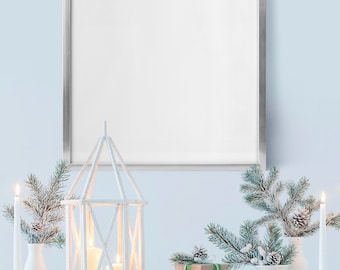 Silver Aluminum Picture Frame: Modern Minimalist Metal Poster Frame