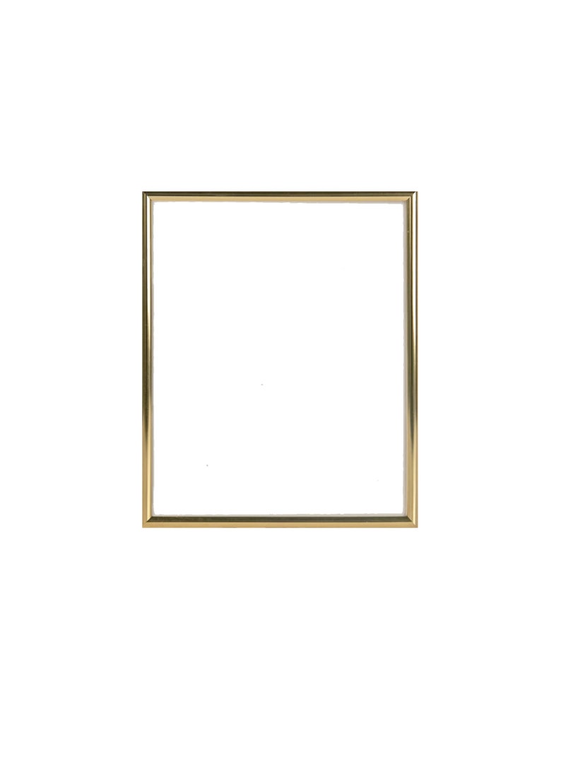 Gold Metal Thin Frame Large Modern Minimalist Oversized Custom Etsy