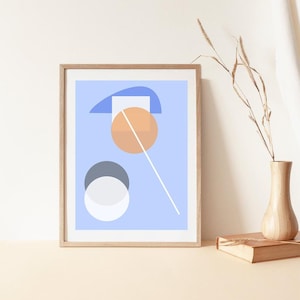 Natural Oak Picture Frame: Thin Minimalist Scandinavian Style