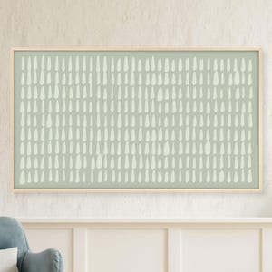 Sage Green Polkadot Abstract Art for Samsung Frame TV (Digital Download)
