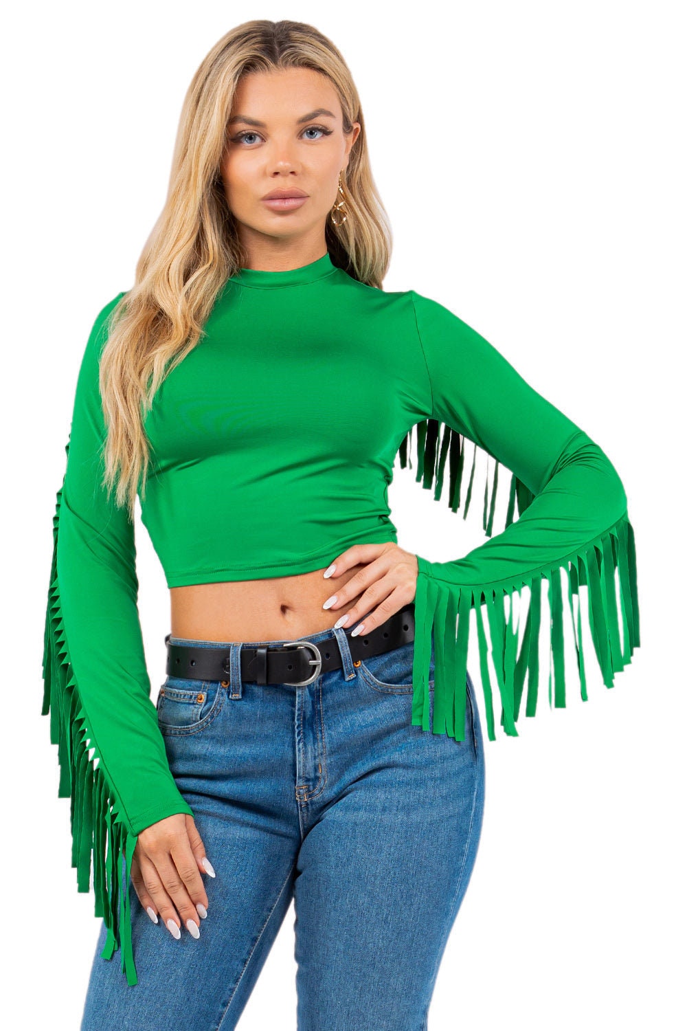 Long Fringe Top - Etsy