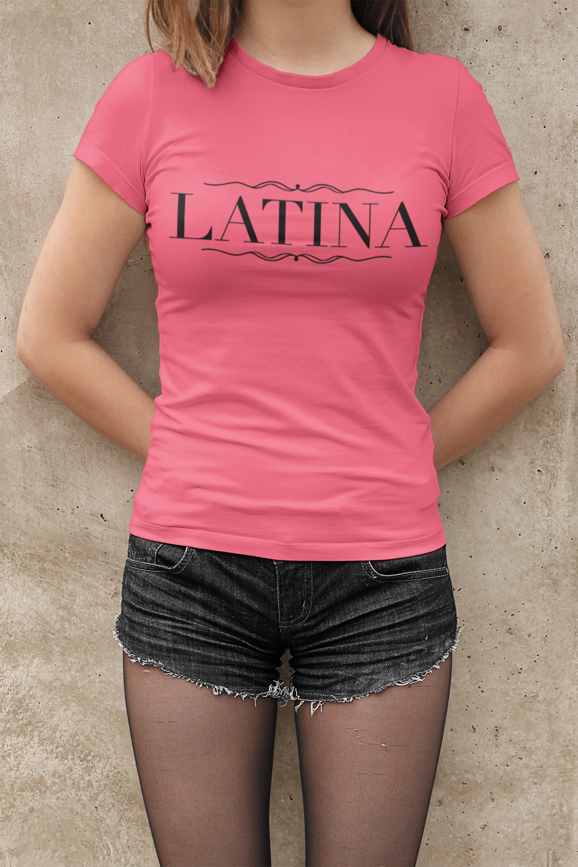 Latin Spanish Theme TShirt for Women Sleeve Cotton TShirt Etsy