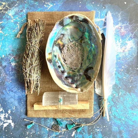 Smudge Kit with Abalone Shell | Etsy