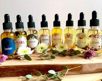 Wheel of the Year Anointing Oils