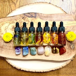 Conjunto de cristales de 7 chakras para la sanación y el equilibrio. imagen 1