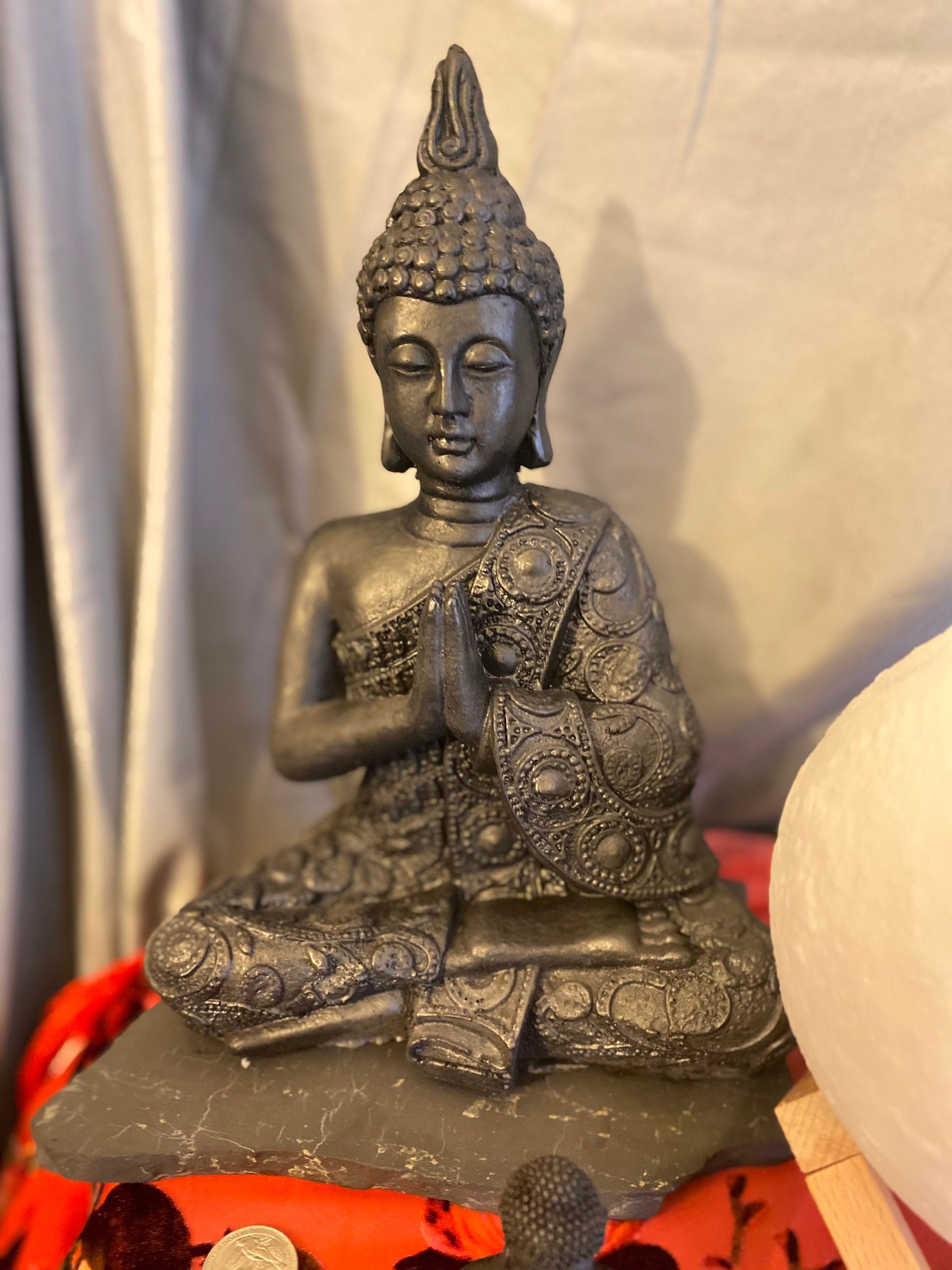 Shungite Carving Buddha Buddha carving Buddha statue Etsy