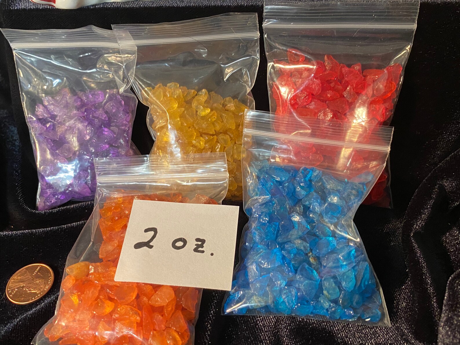 Crystal chips bulk crackle Etsy