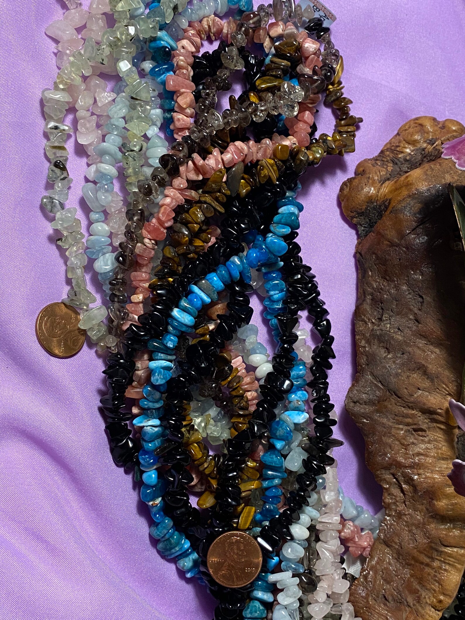 Drilled crystal chips crystal chips gemstone chips chip for Etsy