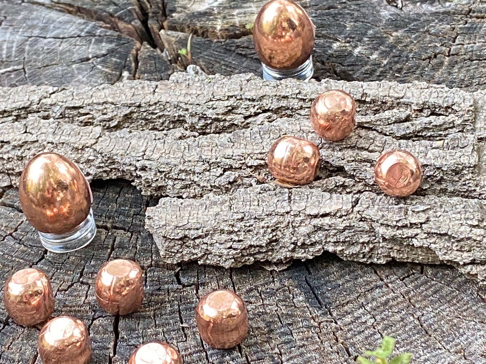 Copper Spheres Mini Spheres Copper Solid Michigan Copper Etsy