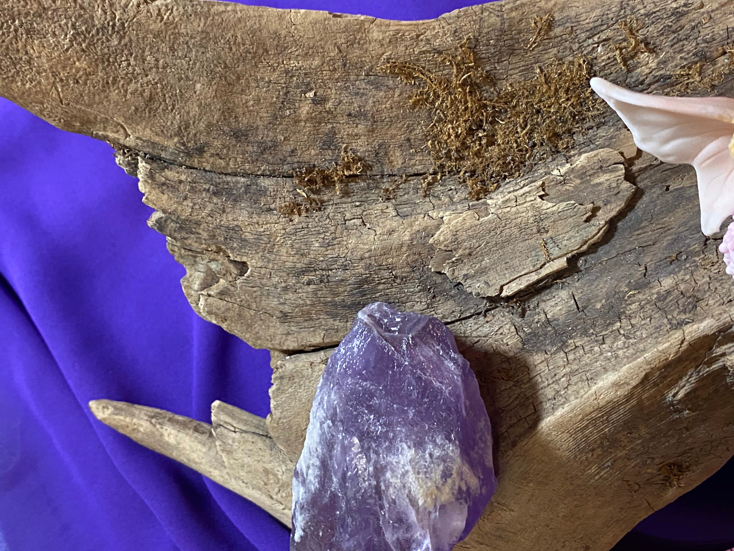 Treibholz Gelassenheit Garten mit Kristall und Fee | Etsy