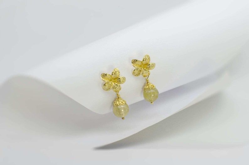 Flower Jepun Angels Earrings
