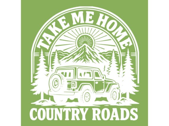 Magnolia Design Co.; Take Me Home - 11x11 Reusable Adhesive Silkscreen Stencil