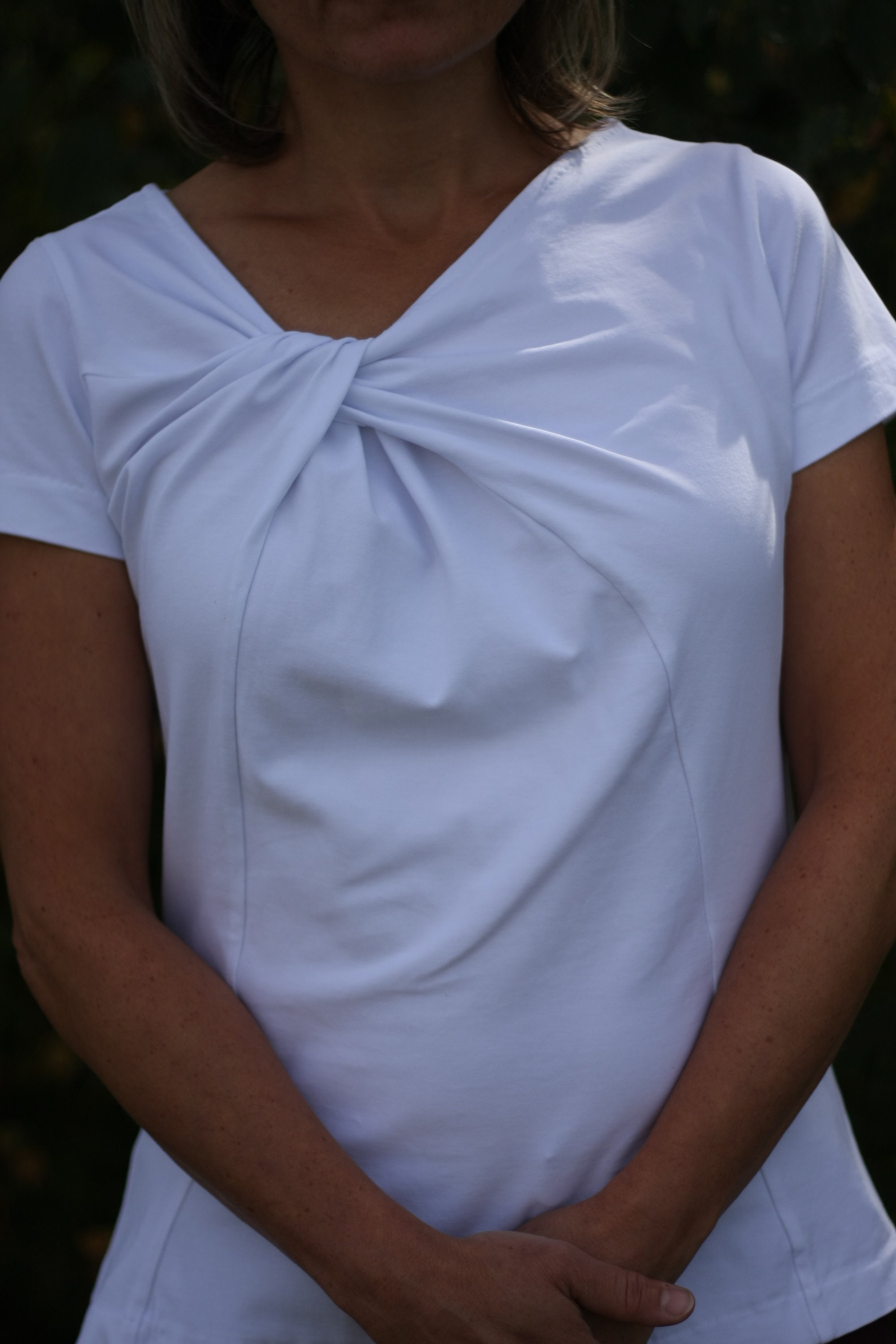 Asymmetric Draped Top / Tee PDF Sewing Pattern + Tutorial - Etsy