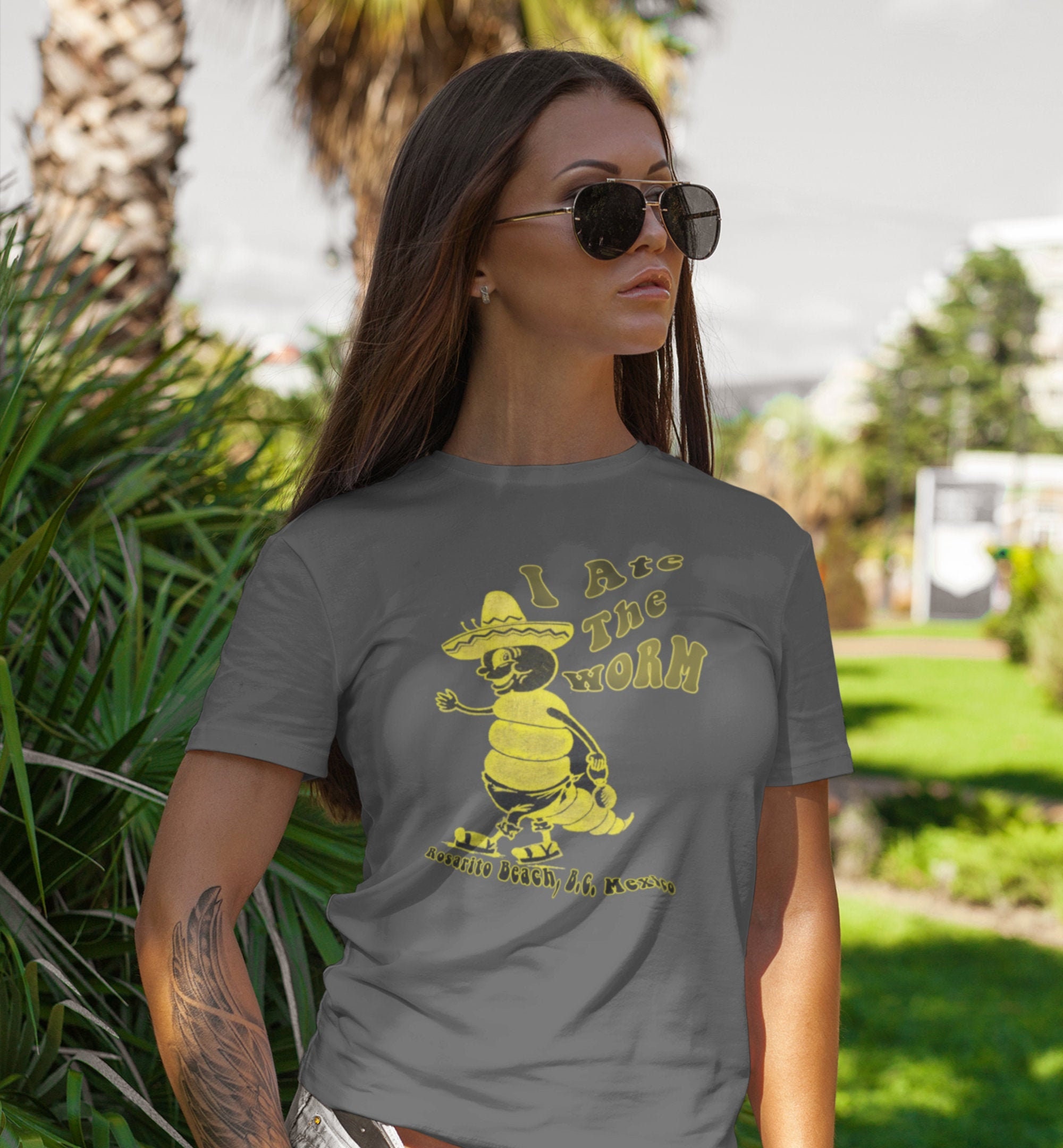 Vintage I Ate the Worm Mexico T Shirt - Etsy Canada