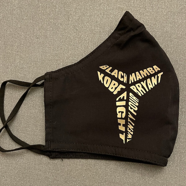 Kobe Bryant Mask Etsy