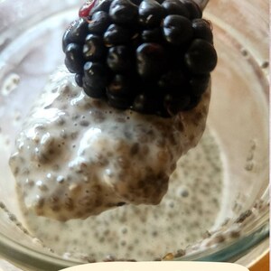 Vegan Crème Brulee Chia Pudding