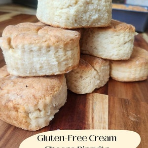 Galletas De Queso Crema Sin Gluten