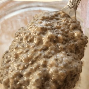 Vegan Hazelnut Chia Pudding