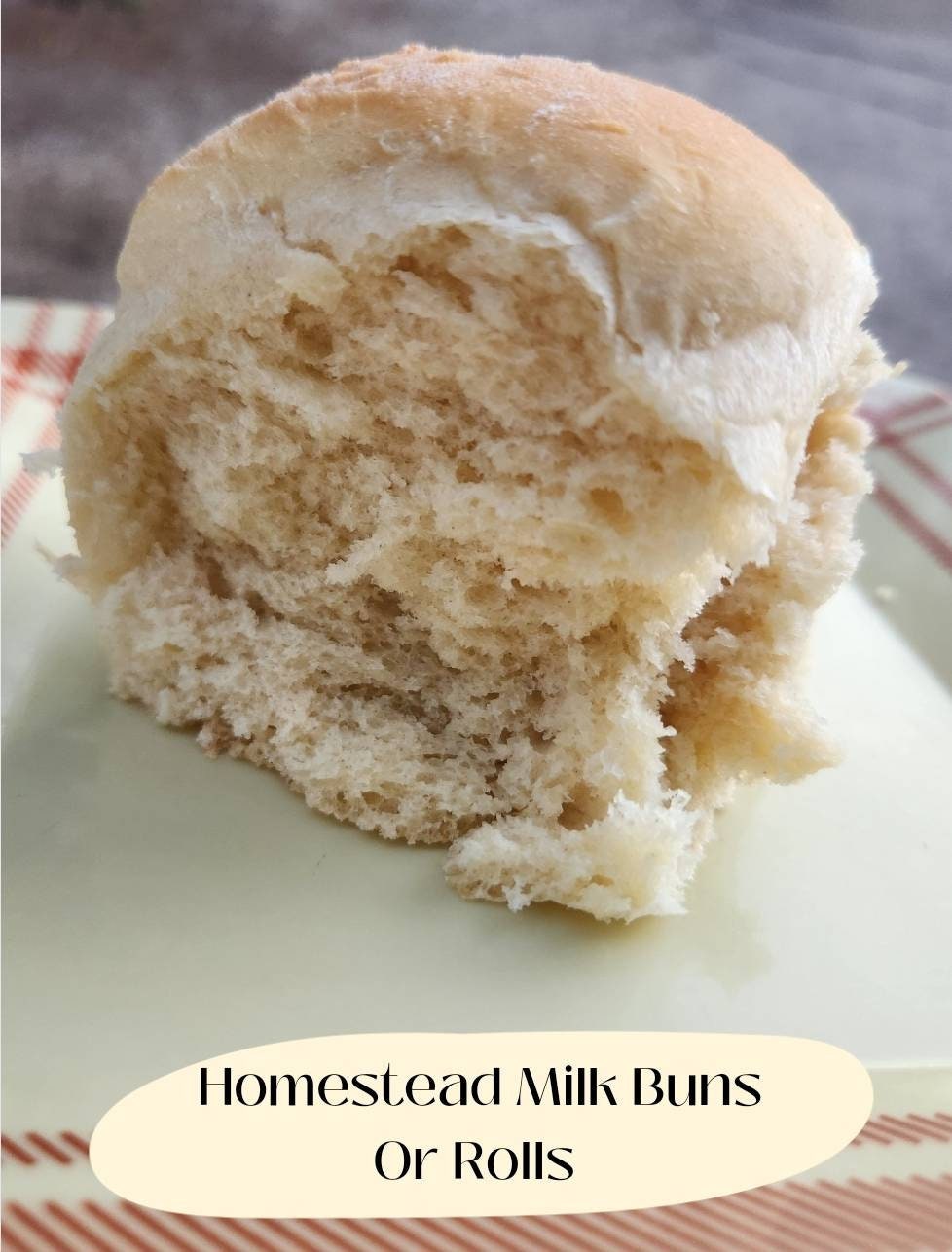 Homestead Milk Buns or Rolls