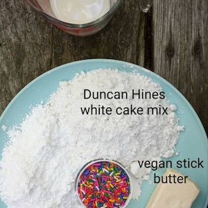 Glassa vegana &quot;Cake Mix&quot;.