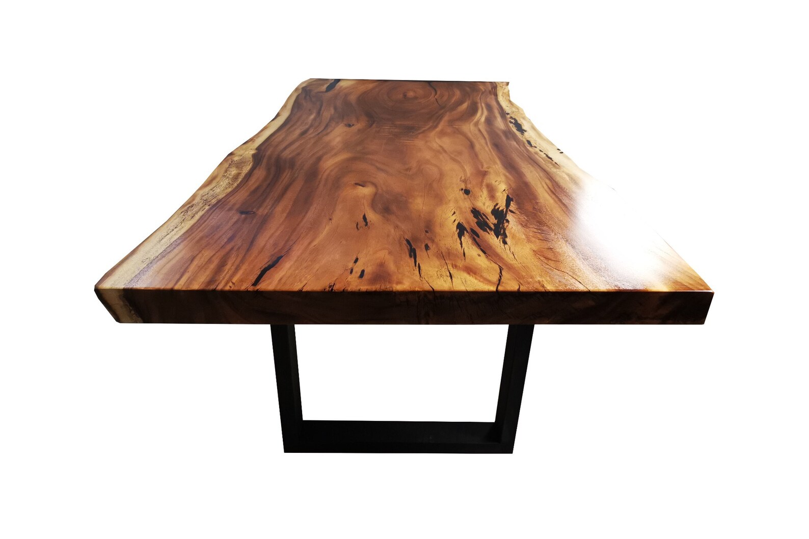 Monkey Pod Live Edge Dining Table 104 x 42 Etsy
