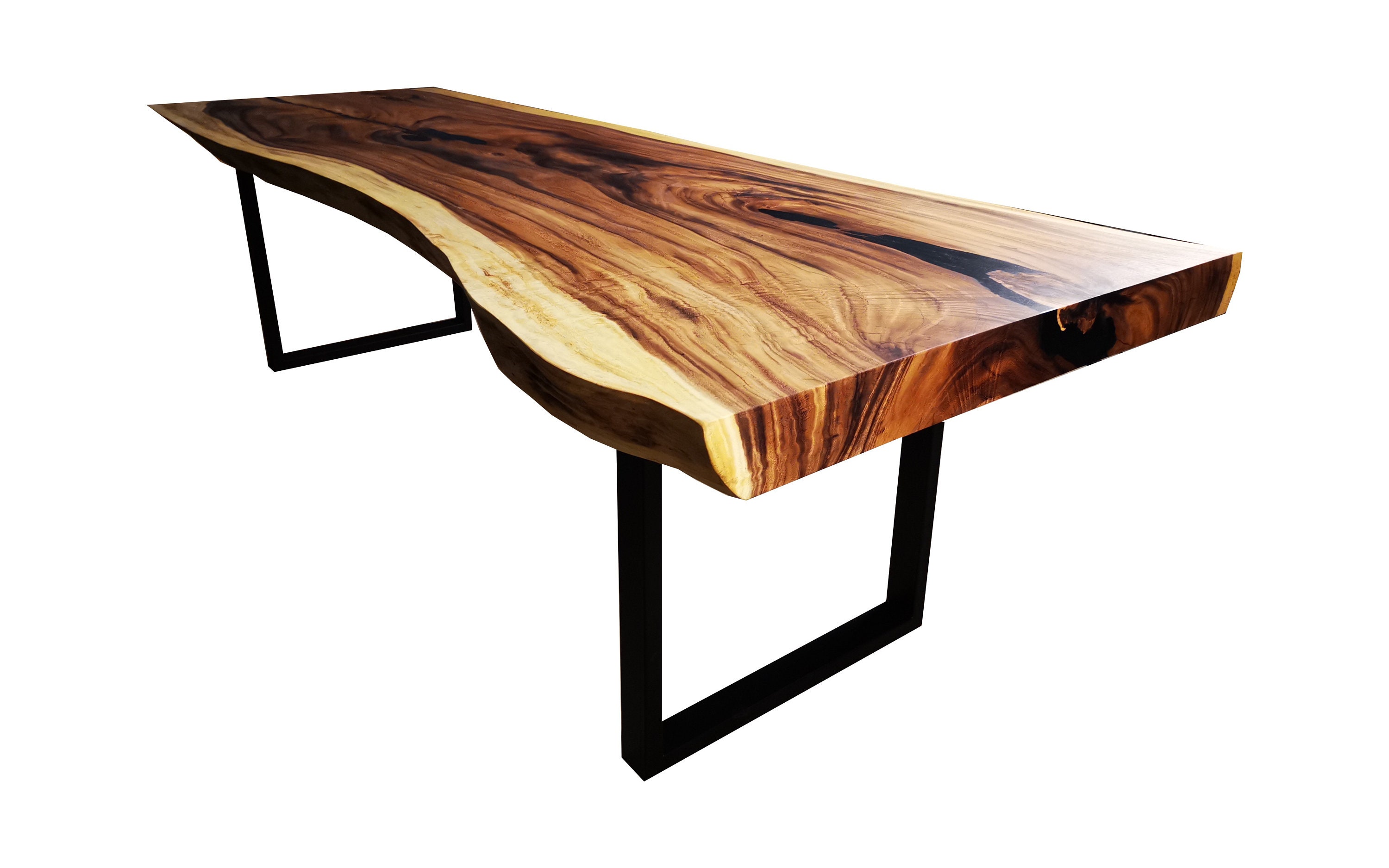 Monkey Pod Live Edge Dining Table 110 x 40 with Etsy