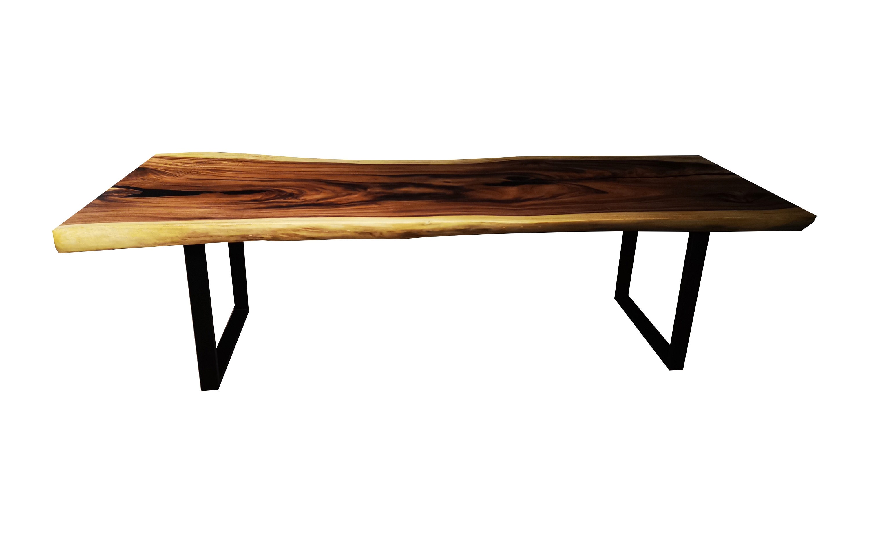 Monkey Pod Live Edge Dining Table 110 x 40 with Etsy