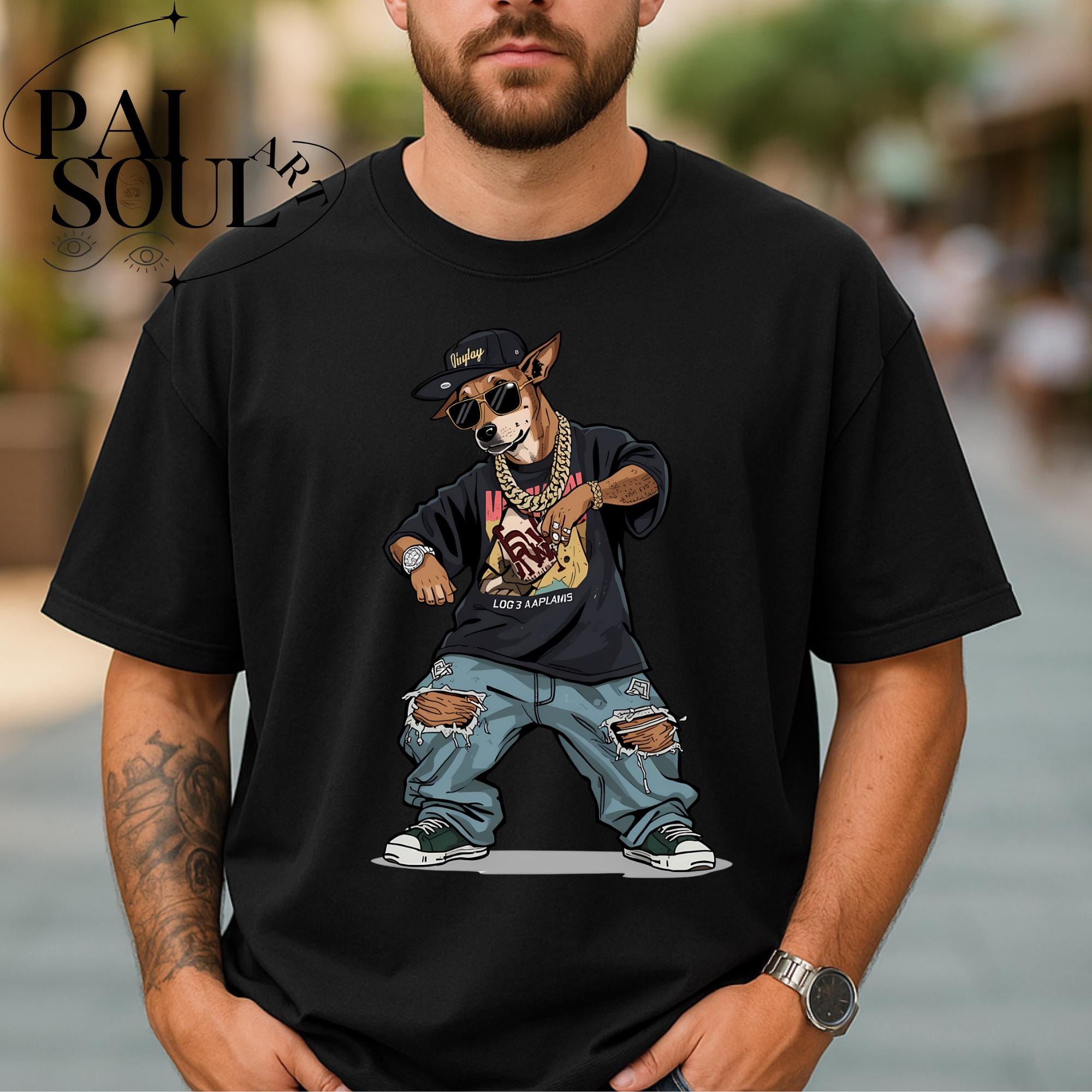 Funny Rapper Dog Clipart: 90s Hip Hop PNG Design - Etsy UK