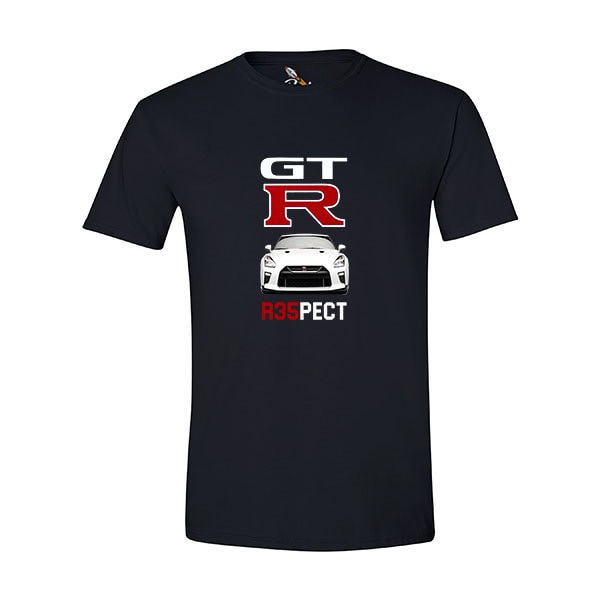 GTR 35 Respect racing car shirt / NIssan GTR35 shirt / cars shirts