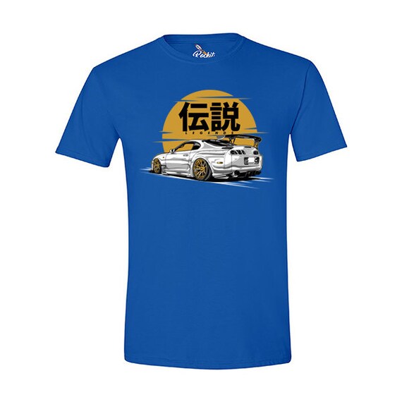 【Paragraph】25SS★ No.70 SUPER CAR T SHIRT Toyota Supra MKIV Legend Car T-shirt | JDM Shirt, Car