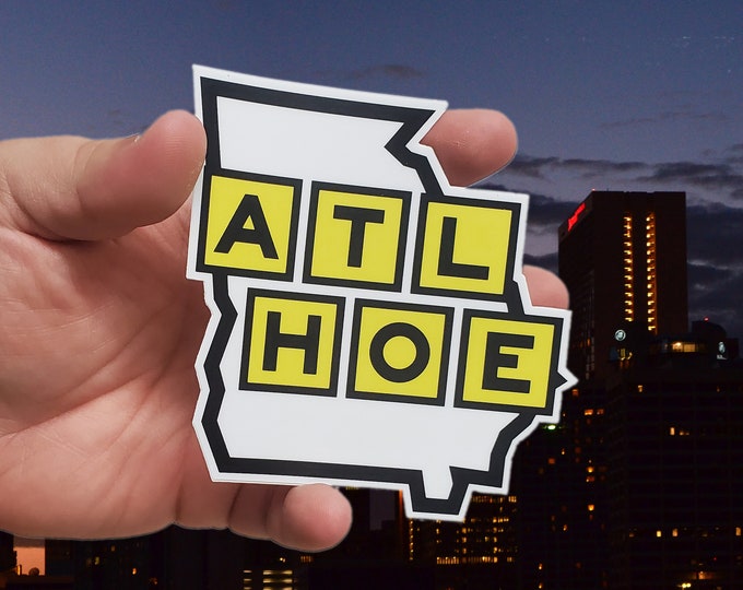 ATL HOE Atlanta Decal Sticker - Etsy