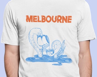 MelbourneT-shirt | Melbourne Coffee T-shirt | Barista Tshirt | Australian coffee lovers T-shirt