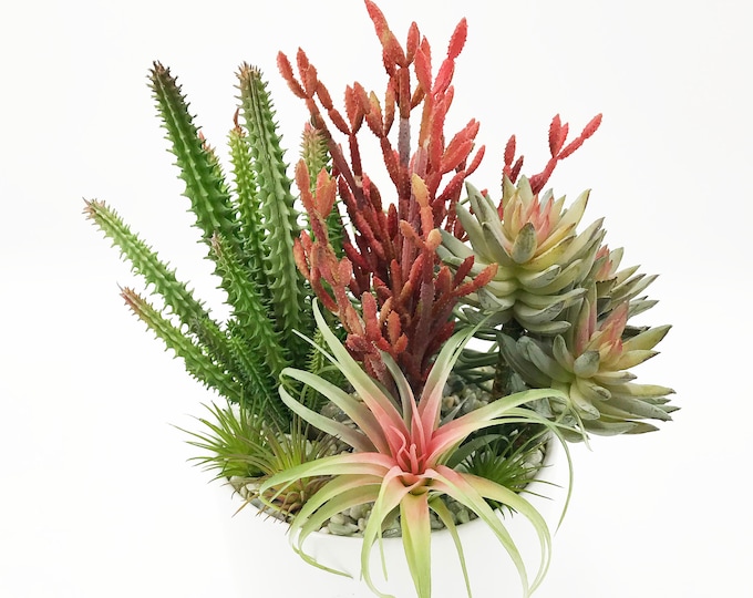 Beautiful Faux Succulent Arrangement