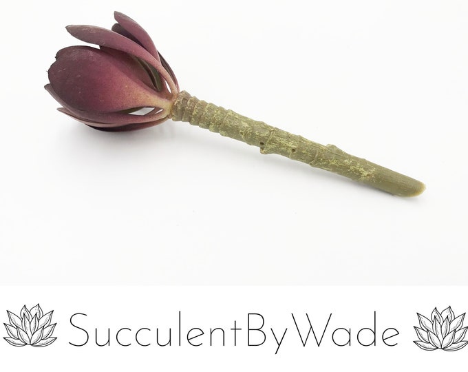 Faux Succulent Pick - Echeveria