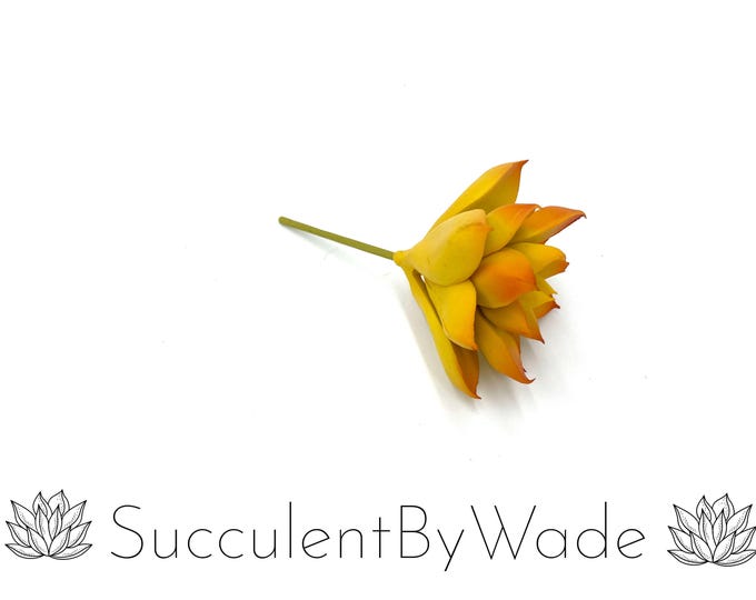 Faux Succulent Pick - Echeveria