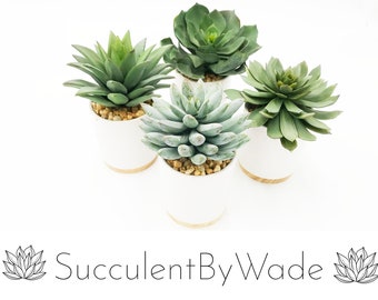 Beautiful Faux Succulent Arrangement