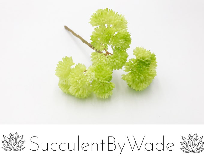 Faux Succulent Pick - Sedum