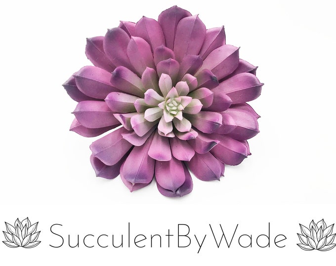 Faux Succulent Pick - Echeveria