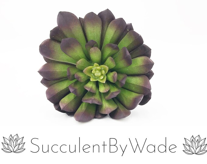 Faux Succulent Pick - Echeveria