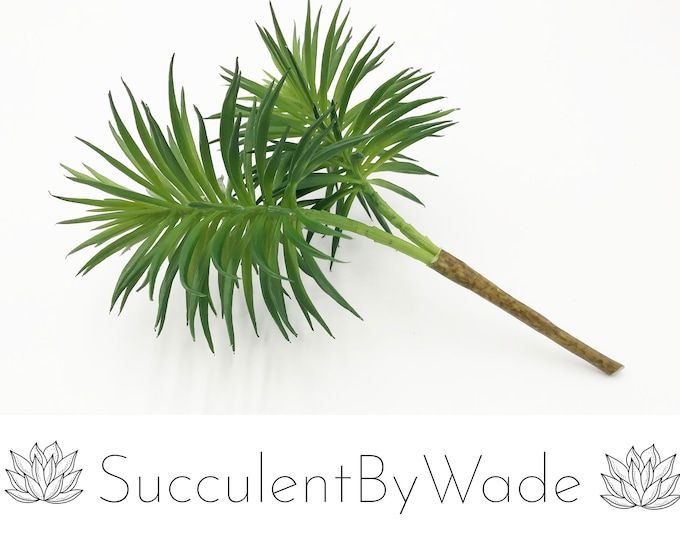 Faux Succulent Pick - Senecio