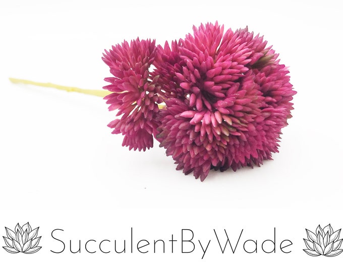 Faux Succulent Pick - Sedum