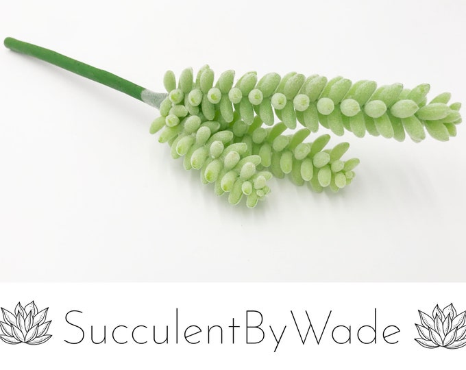 Faux Succulent Pick - Donkey Tail